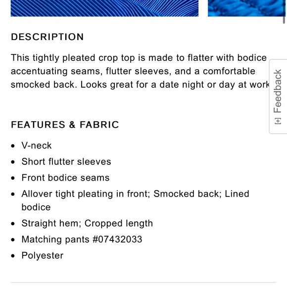 BNWT Express Puffer sleeve blouse. size XS. Pink - Picture 4 of 4